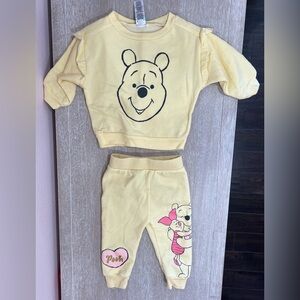 Disney Winnie the Pooh Fleece Lined Outfit